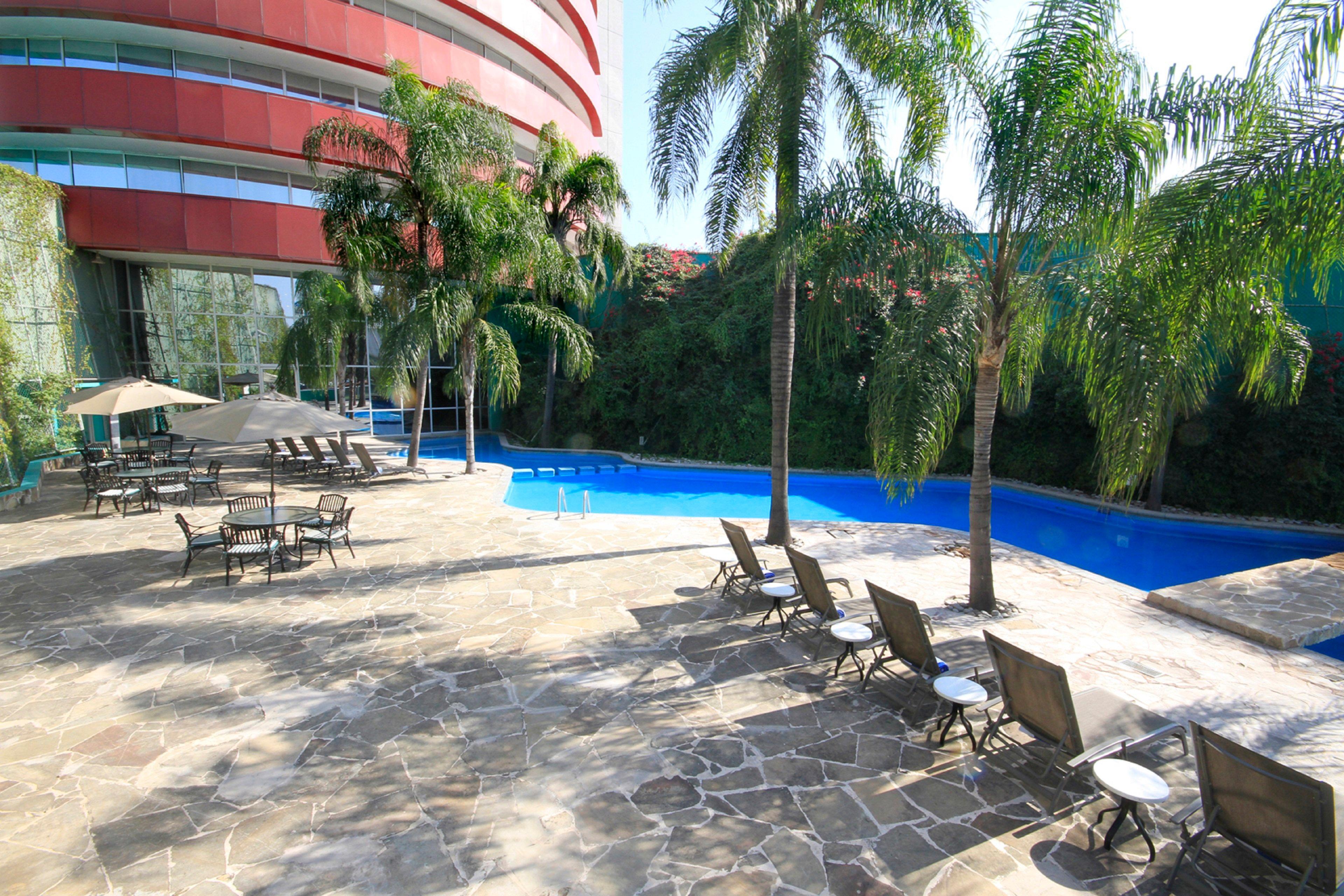 Holiday Inn Monterrey-Parque Fundidora By Ihg Екстер'єр фото Hotel's pool